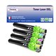 Lot de 4 Cartouches compatibles pour Ricoh Aficio MP-C3500/MP-C4500