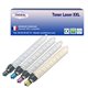 Lot de 4 Cartouches compatibles pour Ricoh Aficio MP-C4000/MP-C5000