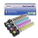 Lot de 4 Cartouches compatibles pour Ricoh Aficio MP-C4502/MP-C5502