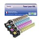Lot de 4 Cartouches compatibles pour Ricoh Aficio MP-C4502/MP-C5502