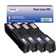 Lot de 4 Toners compatibles Ricoh Aficio SP-C221N