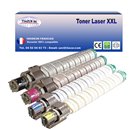 Lot de 4 Toners compatibles Ricoh Aficio SP-C840/ SP-C842DN 