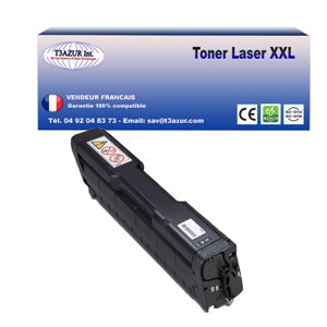 Toner compatible Ricoh MC250/P300/P301/P302 (408352/M C250BK) - Noir -2 300 pages