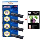4 Toner compatibles Samsung MLT-D111S / MLTD111S+ Pack de 20 papiers photos A6 Brillant 230gr