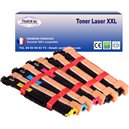 T3AZUR -Lot de 5 Toners compatibles Brother TN247/TN243 