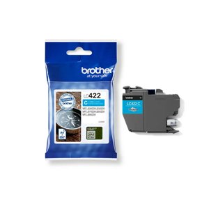 Cartouche d'encre originale Brother LC422 (LC422C) Cyan