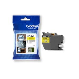 Cartouche d'encre originale Brother LC422 (LC422C) Jaune
