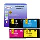 T3AZUR -Lot de 4 Cartouches compatibles pour HP711 XL
