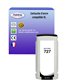 T3AZUR -Cartouche compatible HP n°727 (B3P23A) Photo Noire