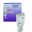 T3AZUR -Cartouche compatible HP 728XL (F9J68A/F9J64A) Noire Matt