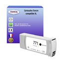 T3AZUR -Cartouche compatible HP 771C (B6Y07A) - Noire Matt - 775ml