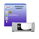 T3AZUR - Cartouche recyclé pour HP n°81XL (C4930A) - Noire  