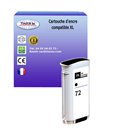 T3AZUR - Cartouche compatible pour HP n°72 (C9370A ) - Photo Noire