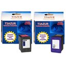 Lot de 2 cartouches compatibles HP (n°56+n°57)