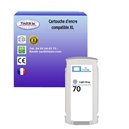 T3AZUR - Cartouche compatible pour HP 70 (C9451A)  - Gris