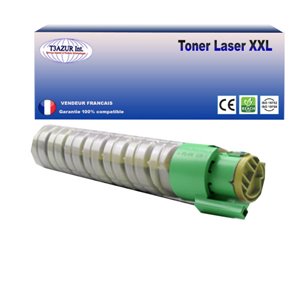 Toner compatible Ricoh Aficio SP-C410DN/ Type 245 (888313) -Jaune -15 000 pages