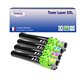 Lot de 4 Cartouches compatibles pour Ricoh Aficio MP-C2800/MP-C3300