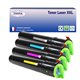 Lot de 4 Cartouches compatibles pour Ricoh Aficio MP-C2030/MP-C2050
