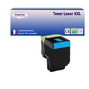 Toner compatible Lexmark CS417/ CX417/ CS517/ CX517 (71B2HC0/ 71B20C0) Cyan - 3 500 pages