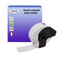 T3AZUR - Rouleau d'étiquettes DK-11201 ,Brother compatible,29 x 90 mm
