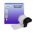 Rouleau de papier continu compatible DK22243 ,102 mm de large