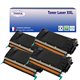  Lot de 4 Toners compatibles avec Lexmark C746/ C748/ X746/ X748/ XS748