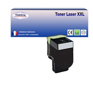 Toner compatible Lexmark Lexmark CS310/CS410/CS510 (70C2HK0/702HK/70C20K0/702K) Noir - 4 000 pages