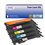 Lot de 4 Toners/Laser compatibles avec HP W2070/1/2/3A (117A) - (Noir+Couleur)