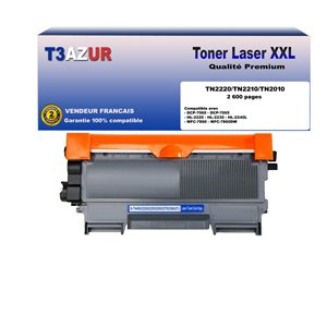 T3AZUR- Toner Brother compatible Brother TN2220/ TN2210/ TN2010/ TN450 