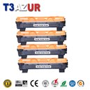 T3AZUR - Lot de 4 Toner Laser compatible pour Brother TN 1050
