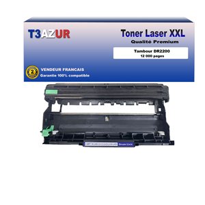 T3AZUR- Tambour compatible Brother DR2200