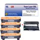 4 Toners +Tambour compatible pour Brother TN1050 + DR1050