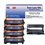 T3AZUR - 4 Toners + Tambour compatible Brother TN2420+DR2400