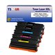 T3AZUR - Lot de 5 Toner compatibles Brother TN421/ TN423/ TN426 
