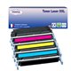 T3AZUR - Lot de 4 Toner génériques HP C9730A C9731A C9732A C9733A
