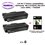 Pack 2 Toner générique MLT-D1052L pour imprimante Samsung SCX 4600 4623 4623F 4623FW 4623G SF650 SF650P+10f A6 brillantes-T3AZUR