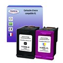 2 x Cartouches compatible avec HP remplace HP 300XL (1Noire+1Couleur)
