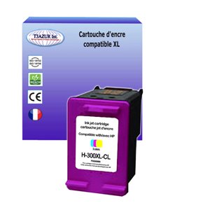 Cartouche compatible avec HP remplace HP 300XL (CC643EE/CC644EE) Couleur