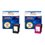 Pack 2 cartouches d'encre N° 301 XL Noir et Couleur Grande Capacité pour imprimante HP Envy 4500
