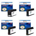 Lot de 4 cartouches compatibles HP (n°950 + n°951) XL