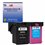 T3AZUR -Lot de 2 Cartouches compatibles pour HP (n°304) XL Bk + Couleur