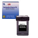 T3AZUR- Cartouche compatible avec  HP 305XL (3YM62AE) Noir - 687 pages