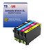 T3AZUR - Lot de 4 Cartouches compatibles Epson 405XL