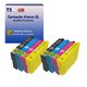 T3AZUR - Lot de 8 Cartouches compatibles Epson T02V6 (502XL)