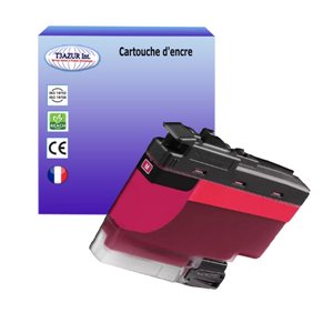 T3AZUR- Cartouche compatible avec Brother LC422 pour Brother MFC-J5340DW, J5345DW, J5740DW, J6540DW, J6940DW Magenta