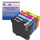 503Xl 5x Cartouches D'Encre Remplacement Pour Epson 503 Xl Pour Epson Expression Home Xp-5200 Xp-5205 Workforce Wf-2960Dwf