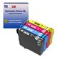 T3AZUR- 4x Cartouches compatibles avec Epson 503 XL pour Epson Expression Home XP-5200, XP-5205, WorkForce WF-2960DWF,WF-2965DWF
