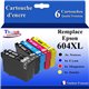 T3AZUR - Cartouche compatible Epson T02W1/T02V1 (502XL)- Noire
