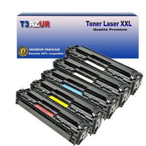 Lot de 5 Toners compatibles avec Canon 718 pour Canon LBP-7200, LBP-7200C, LBP-7200CDN, LBP-7200CN