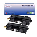 Lot de 2 Toners compatibles avec Canon 719 pour Canon MF-5980DW, MF-6140DN, MF-6180DW Noir - 2 300p